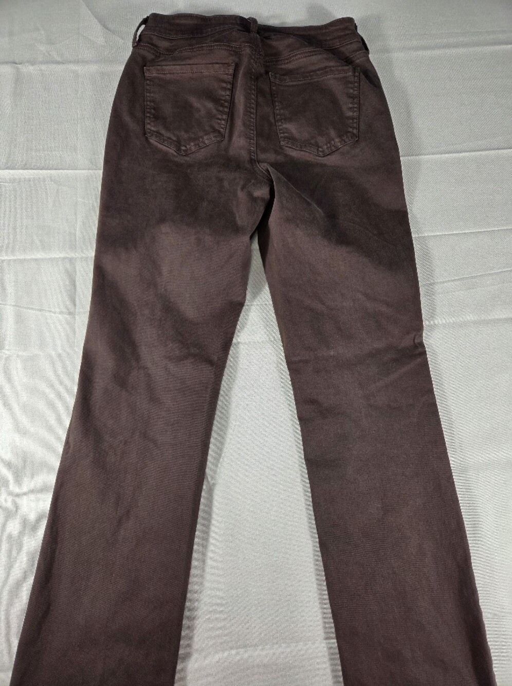 NYDJ Marilyn Straight Brown Pants Sz 2